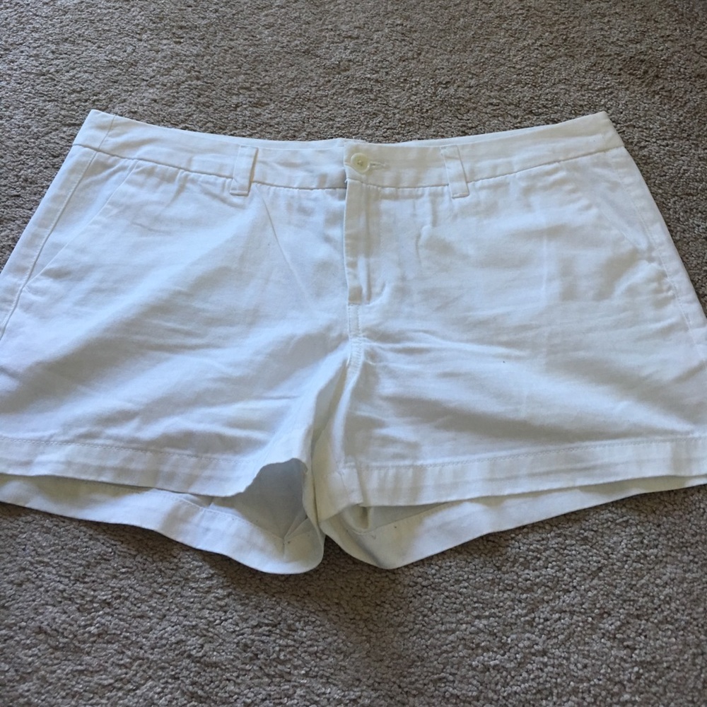 White shorts